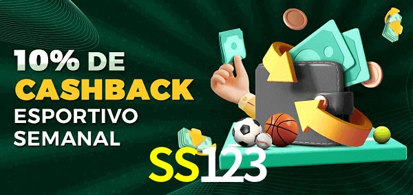 10% de bônus de cashback na SS123