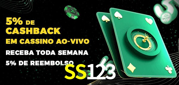 Promoções do cassino ao Vivo SS123